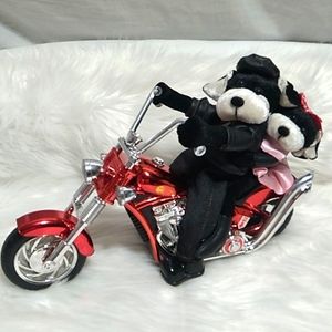Dandee Collectors Choice Vintage Pups On Bike Singing Born To Be Wild RARE